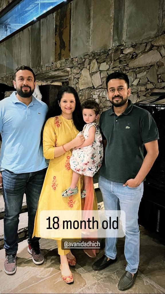 Idika Parashar 18 month old on 18 April 2023